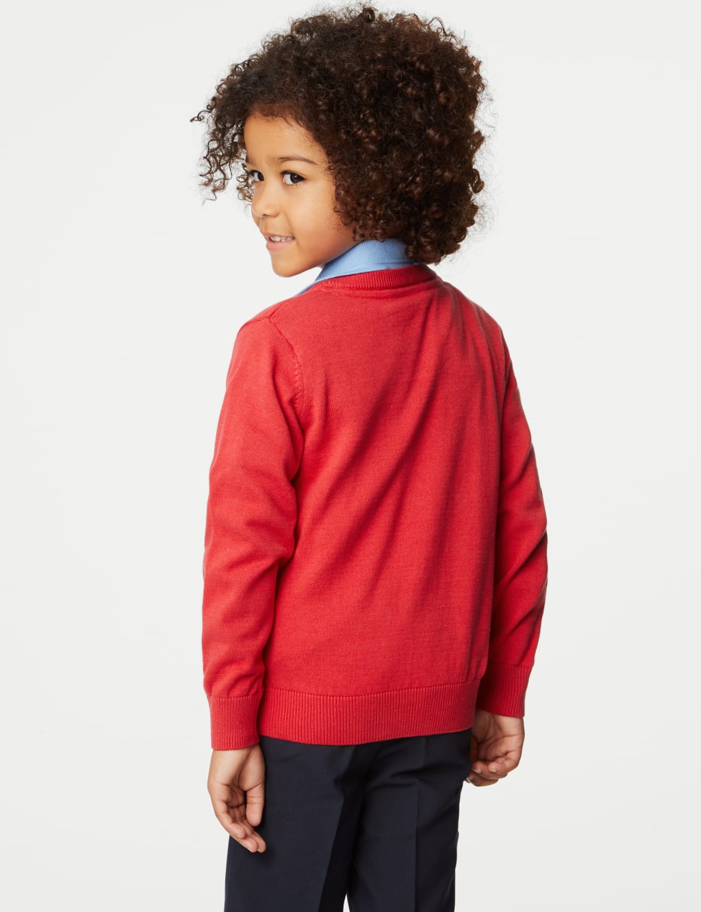 2pk Unisex Pure Cotton School Jumper (3-18 Yrs) 5 of 5