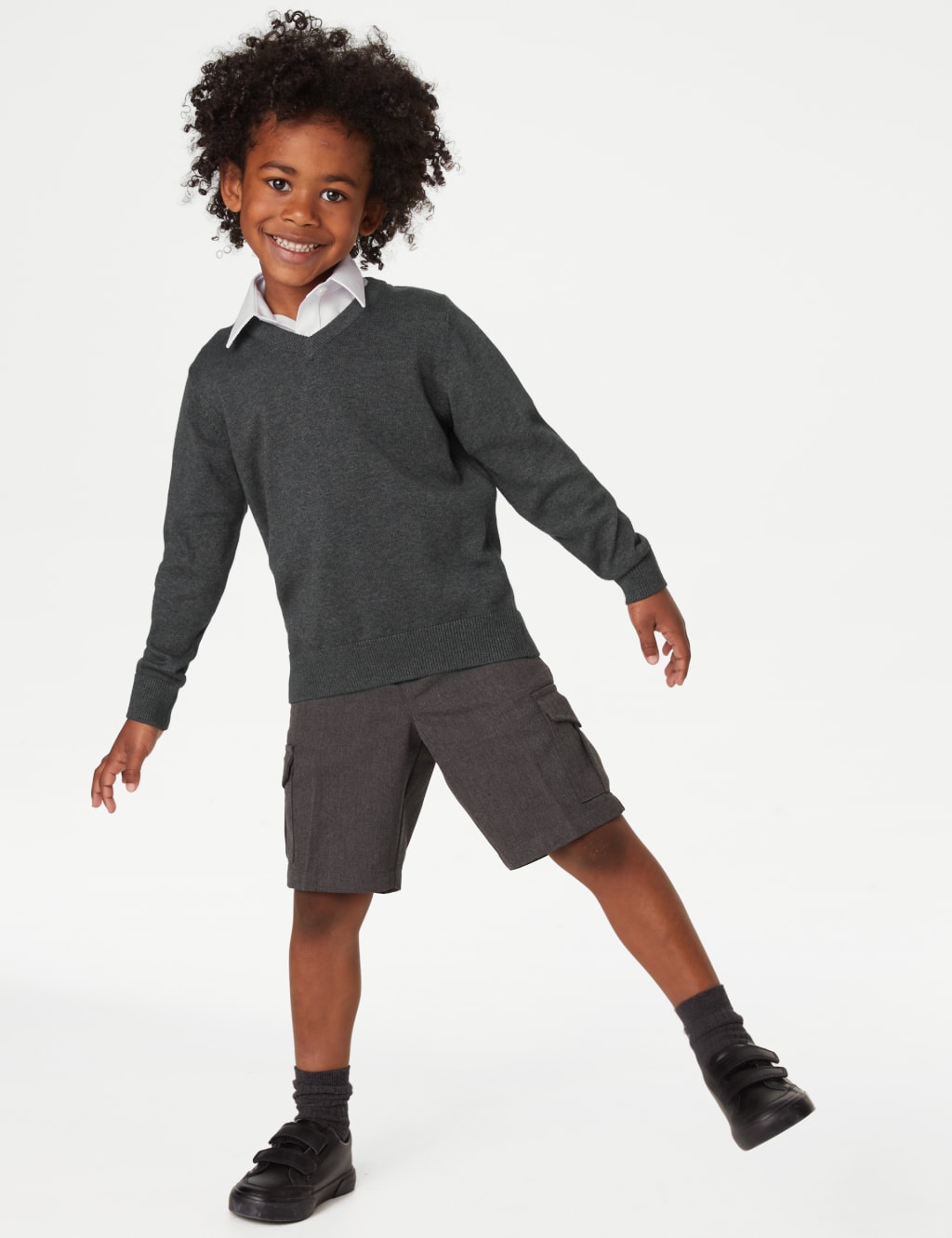 2pk Unisex Pure Cotton School Jumper (3-18 Yrs) 3 of 4