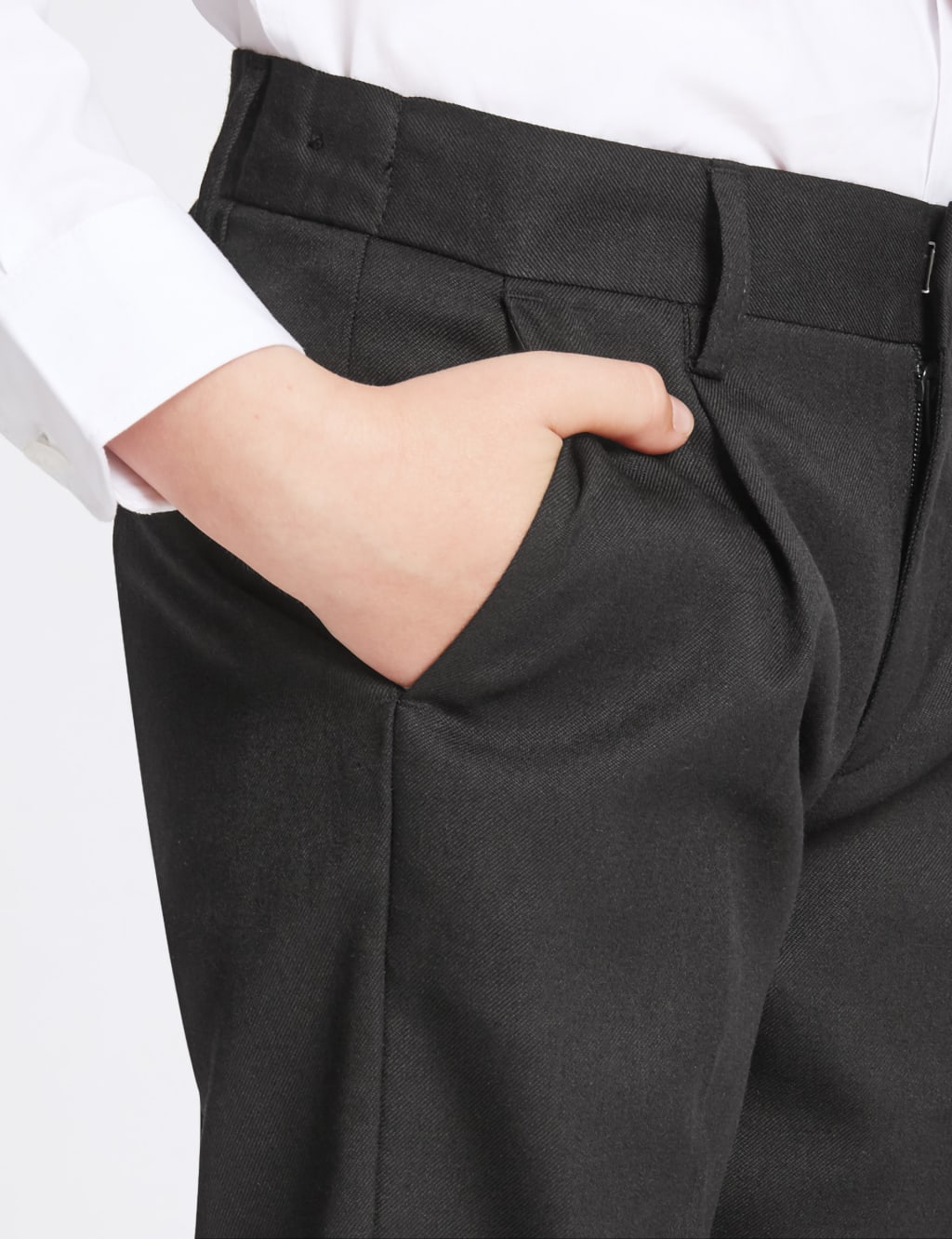 Boys' Wool Blend Trousers 5 of 5
