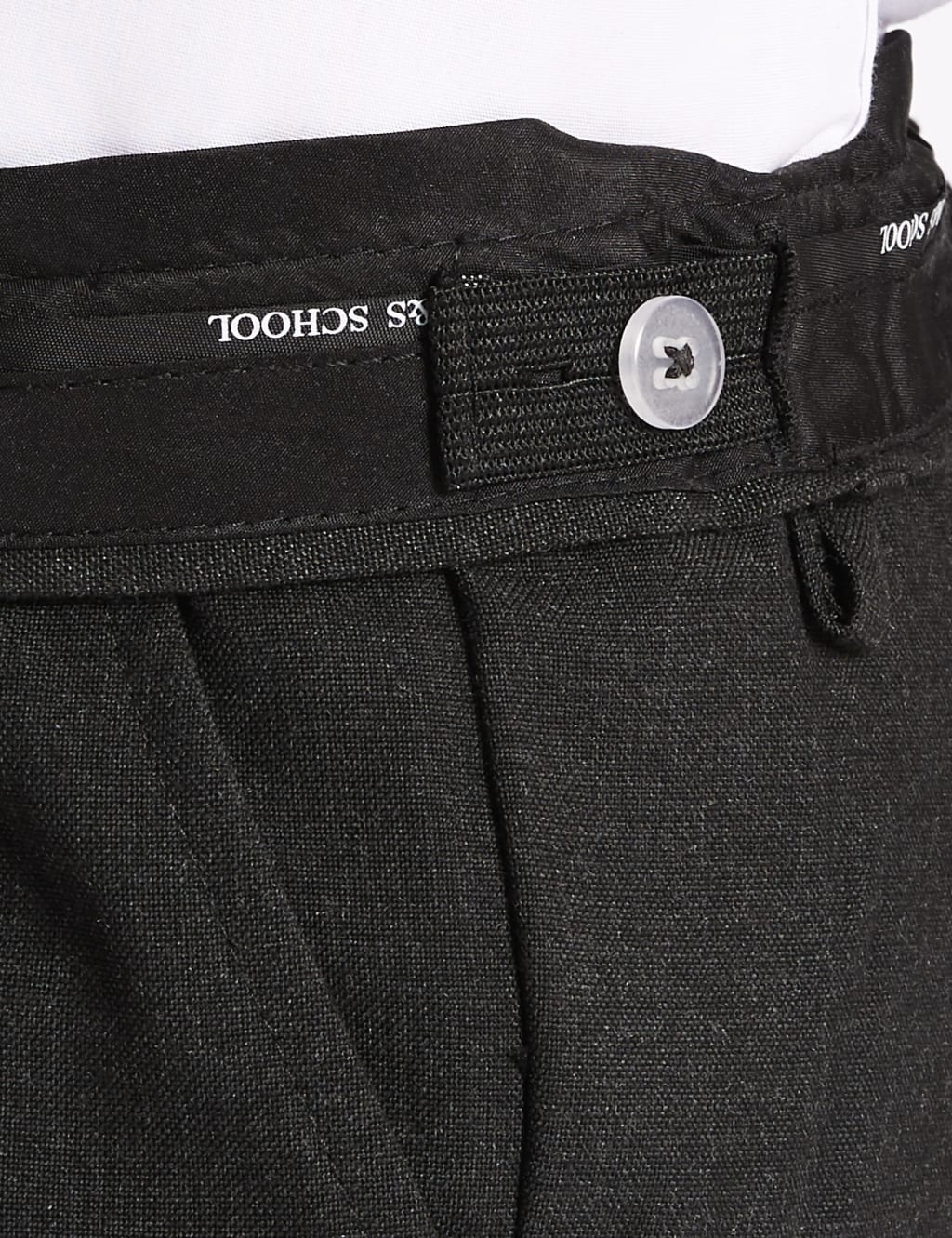 Boys' Skinny Leg Regular Fit School Trousers 5 of 5
