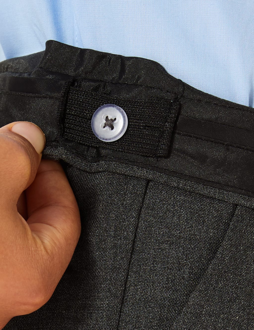 Boys' Skinny Leg Slim Fit Trousers 5 of 7
