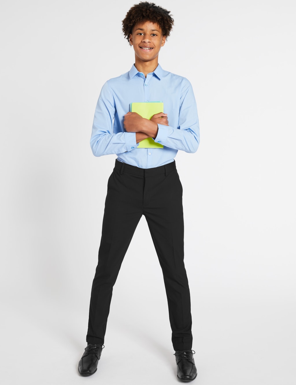 Senior Boys' Super Skinny Leg School Trousers 1 of 6