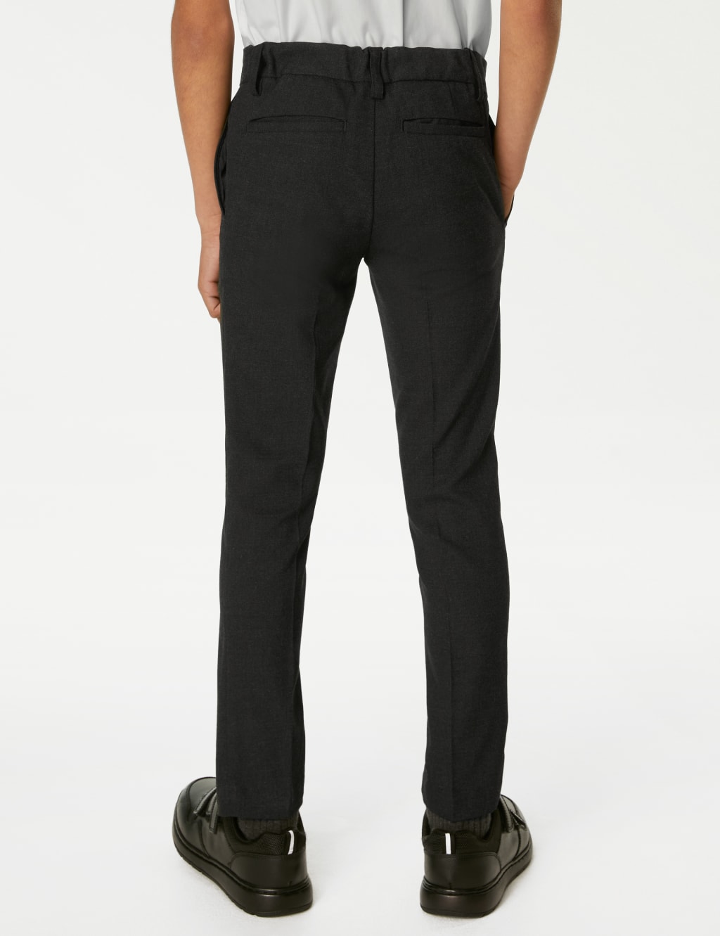 Boys Super Skinny Leg School Trousers 2 18 Yrs
