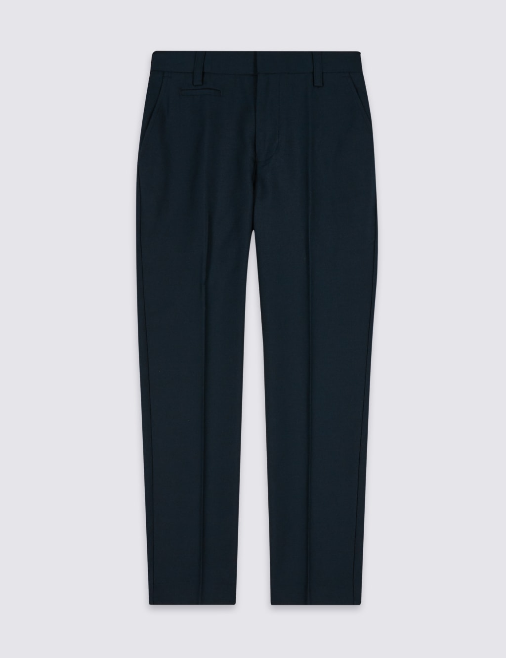 Boys' Skinny Leg Longer Length School Trousers 2 of 6