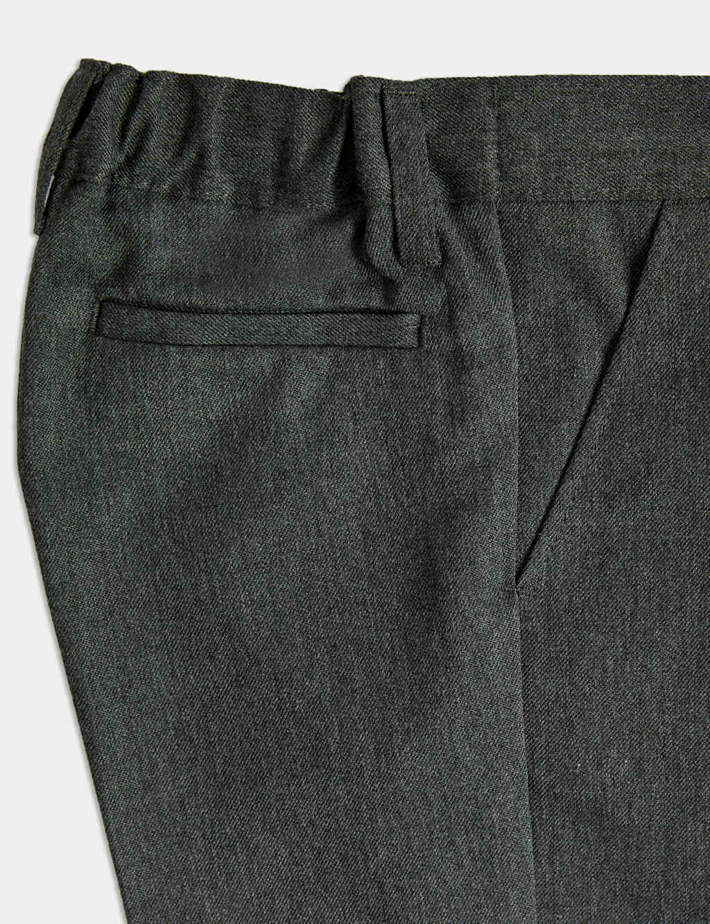 2pk Boys' Slim Leg School Trousers (2-18 Yrs) 2 of 2