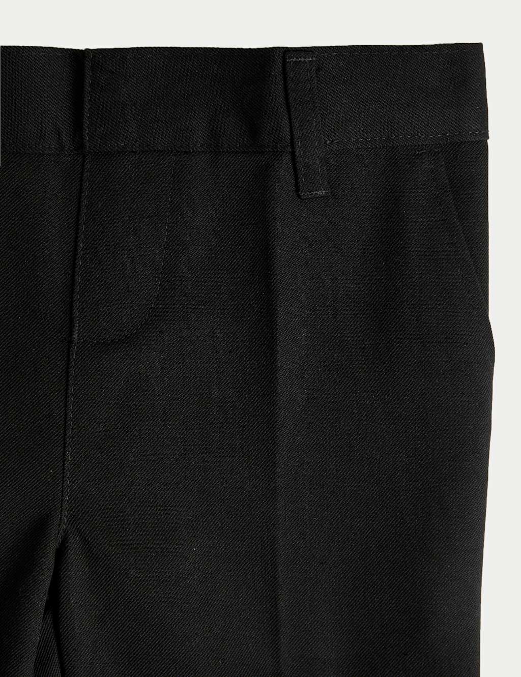 2pk Boys' Slim Leg School Trousers (2-18 Yrs) 2 of 2