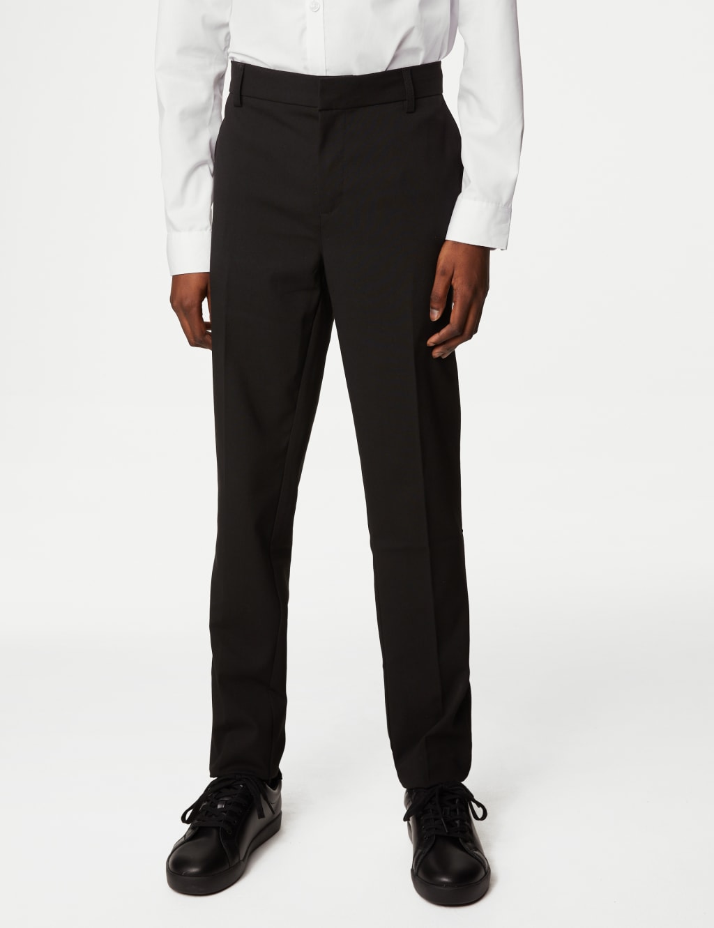 2pk Boys' Super Skinny Leg School Trousers (2-18 Yrs) 3 of 4