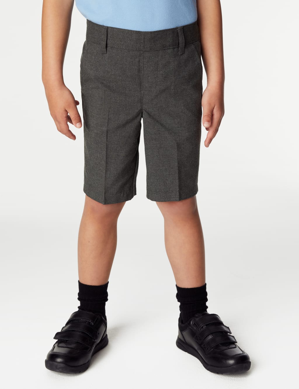 Boys skinny school shorts shop