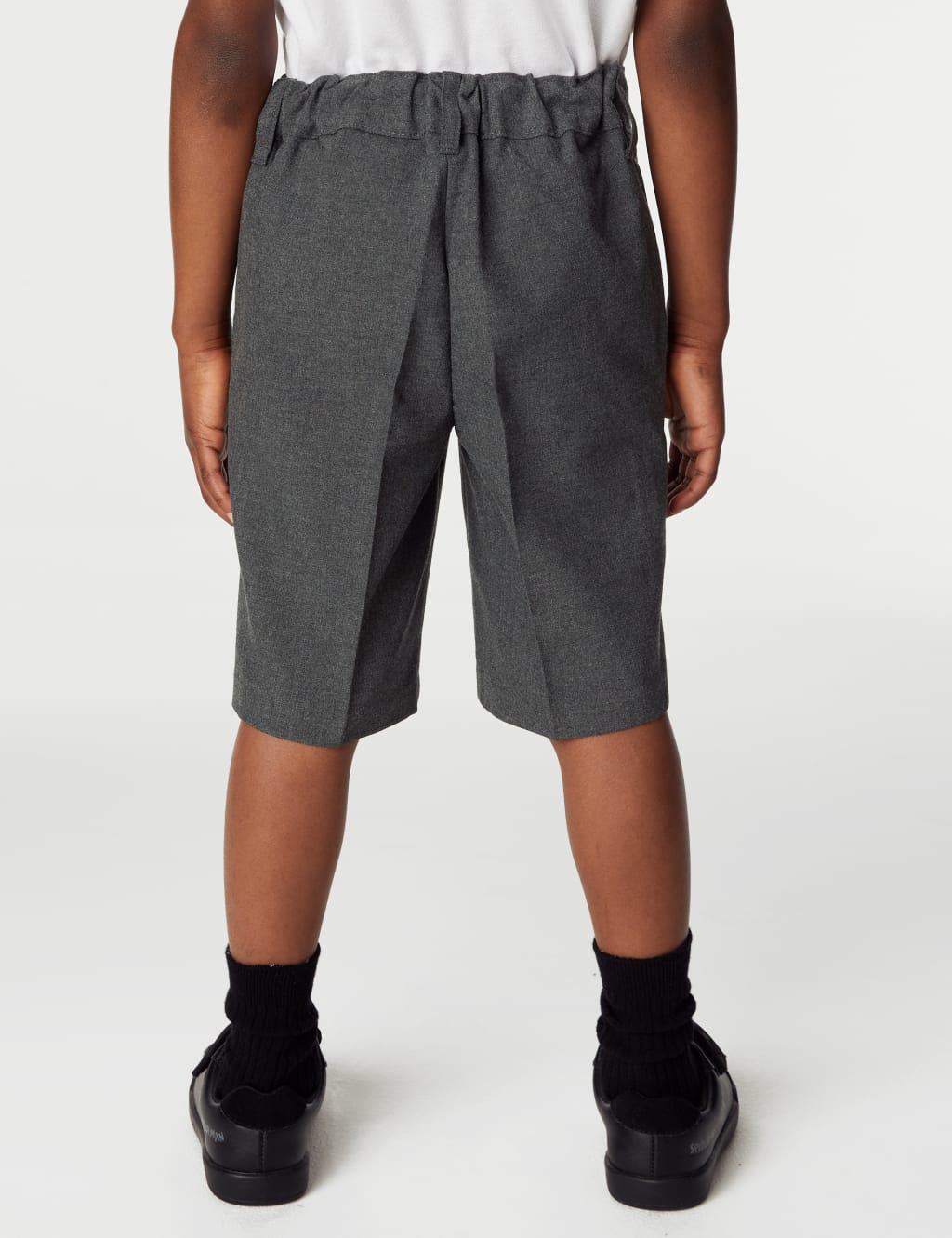 2pk Boys' Slim Leg School Shorts (2-14 Yrs) 4 of 4