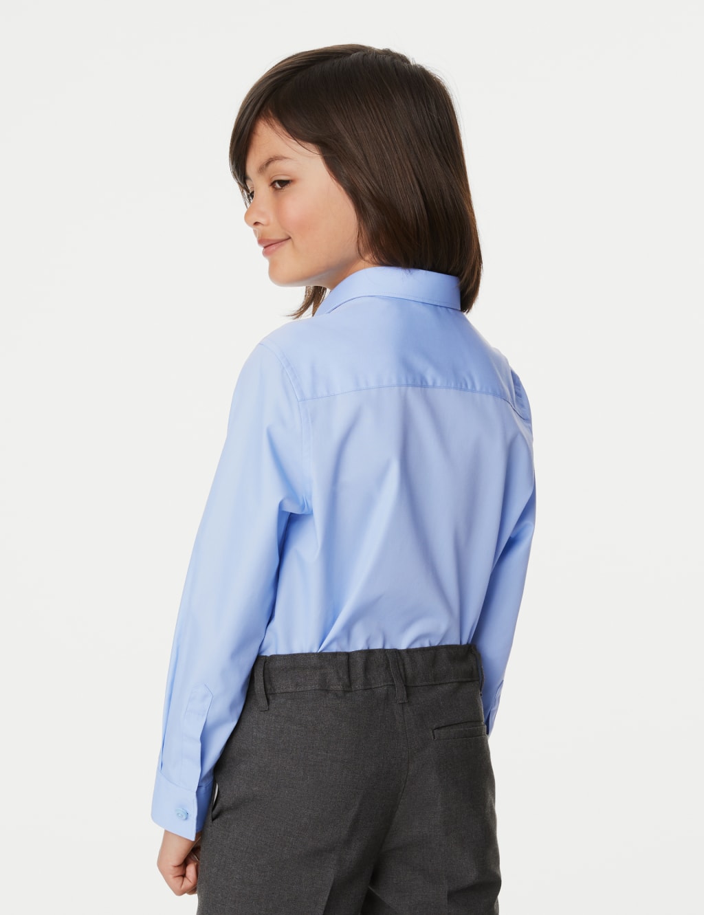 3pk Boys' Easy Iron School Shirts (2-16 Yrs) 5 of 6