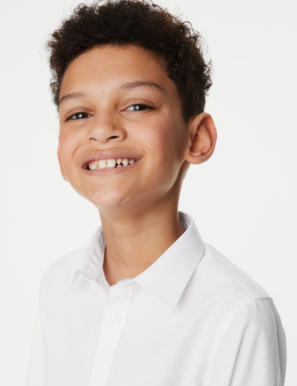 5pk Boys' Regular Fit Easy to Iron School Shirts (2-18 Yrs) 4 of 7