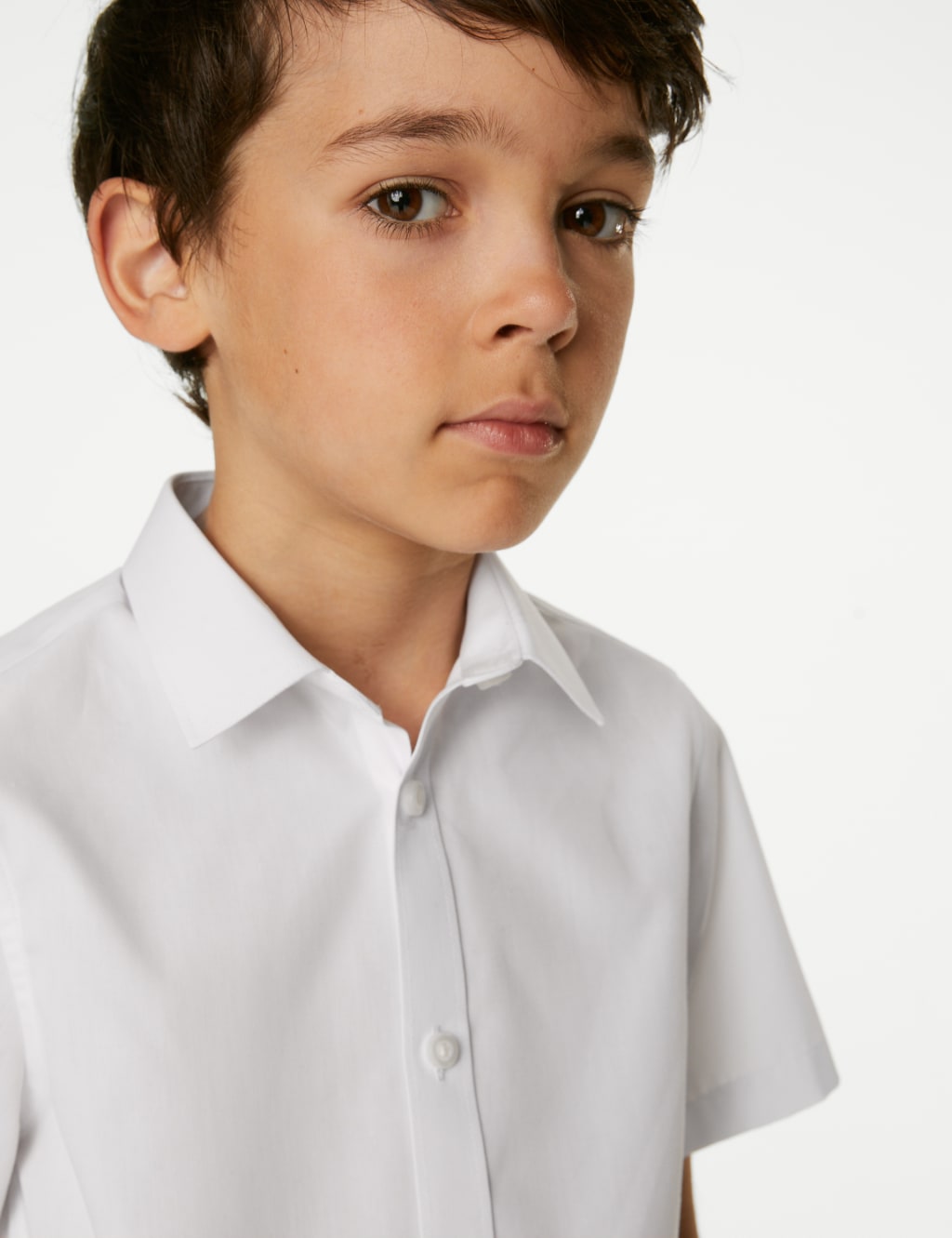 3pk Boys' Easy Iron School Shirts (2-16 Yrs) 4 of 6