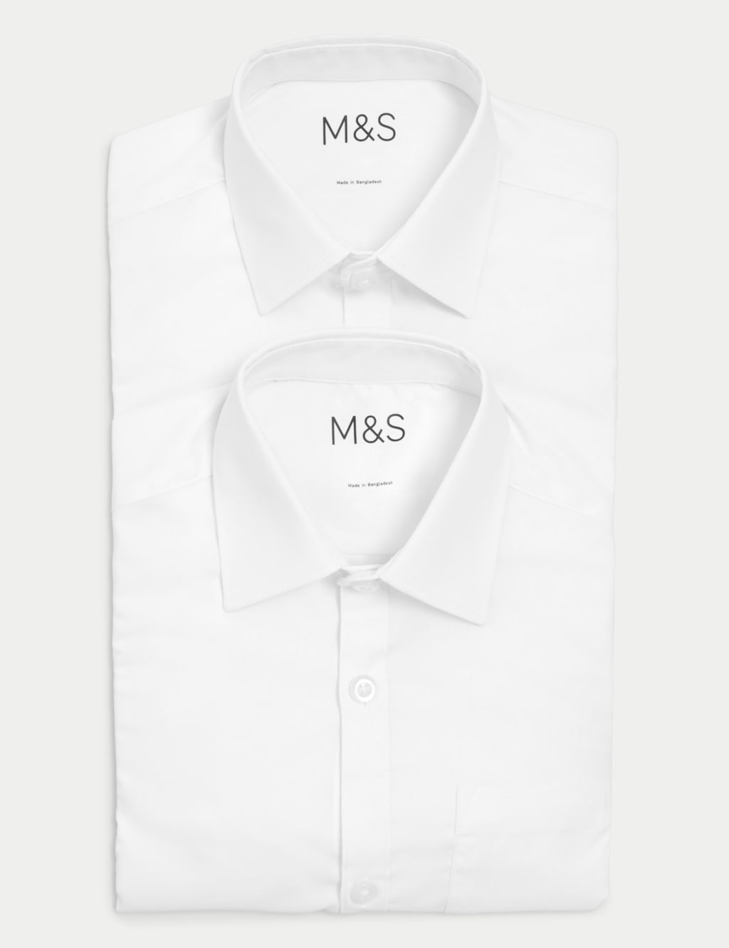 2pk Boys' Non-Iron School Shirts (2-18 Yrs) 6 of 7