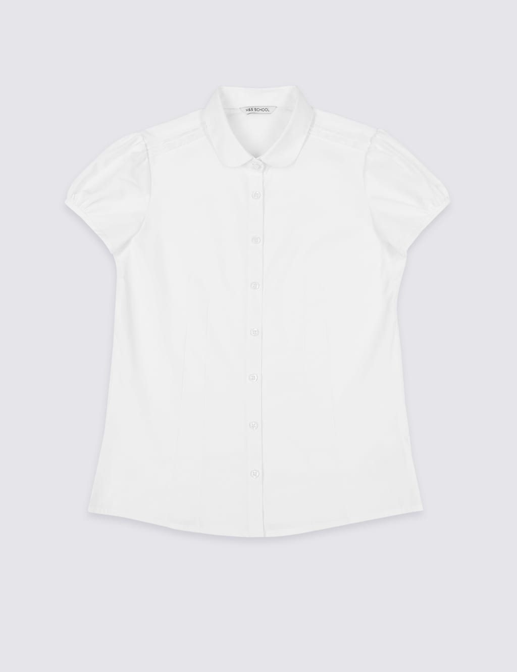 Senior Girls' Pintuck Easy to Iron Blouse 2 of 5