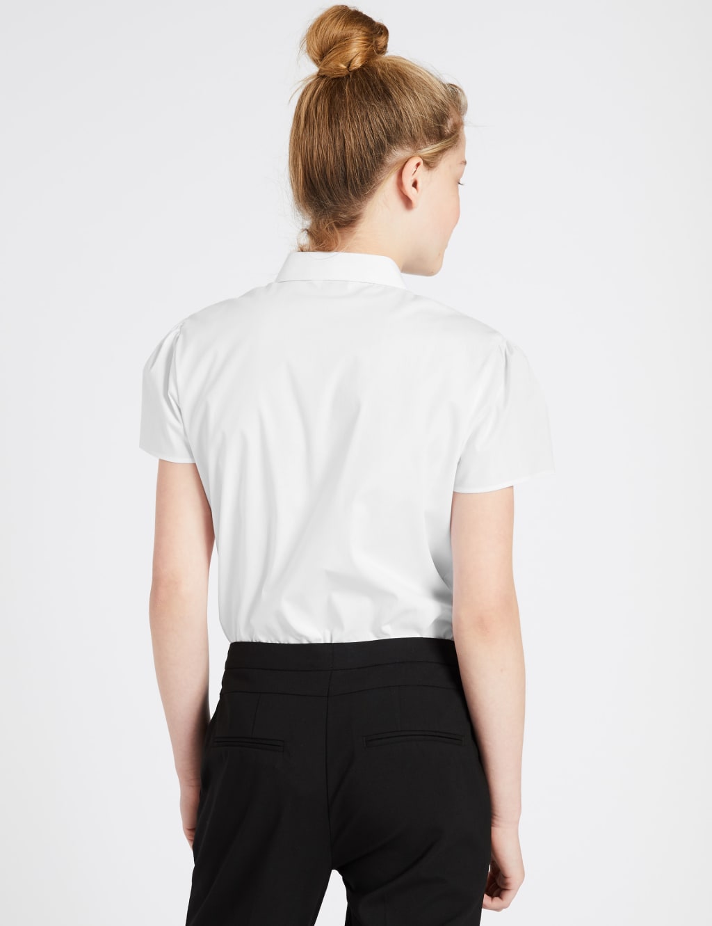 Senior Girls' Non-Iron School Blouse 3 of 4