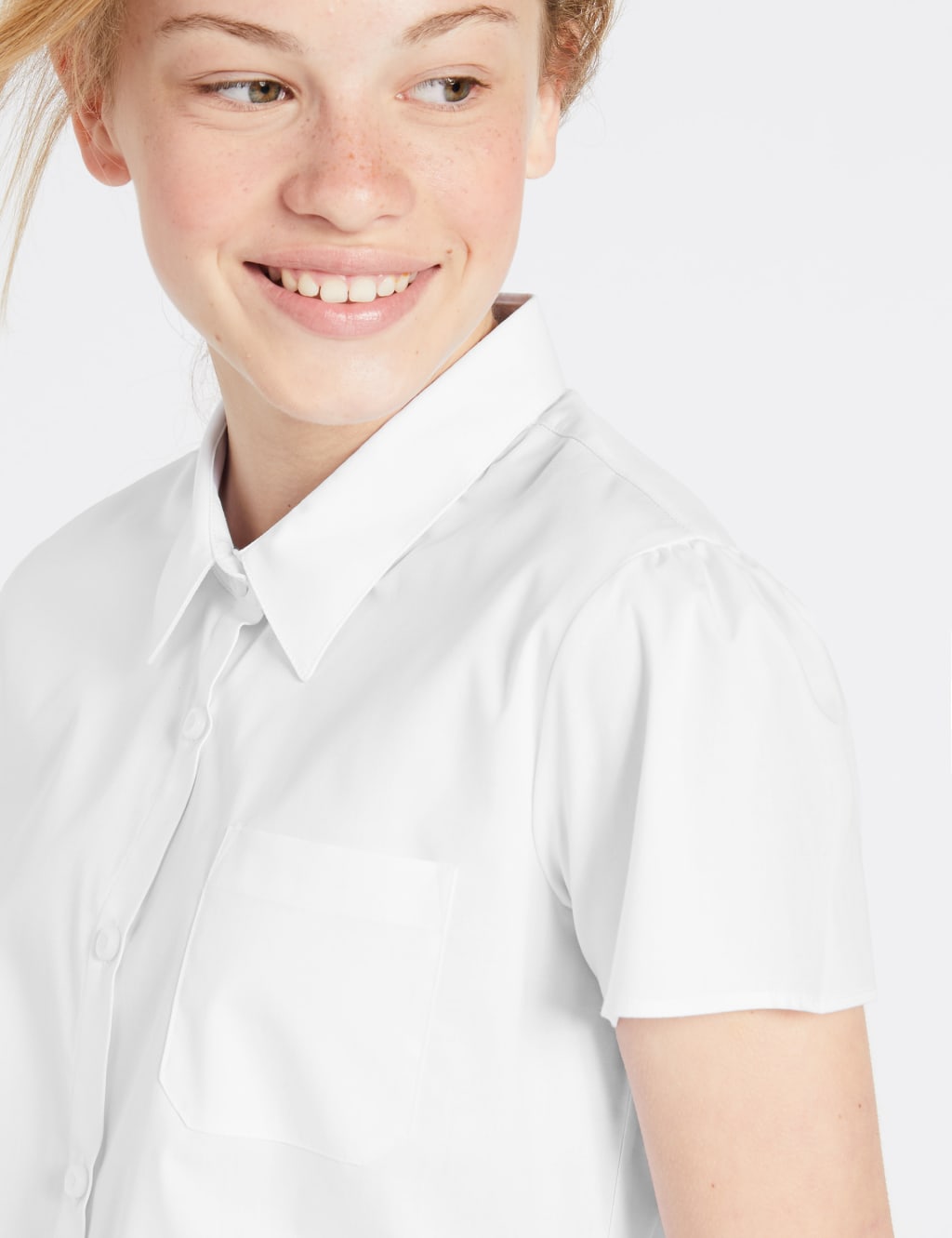 Senior Girls' Non-Iron School Blouse 4 of 4