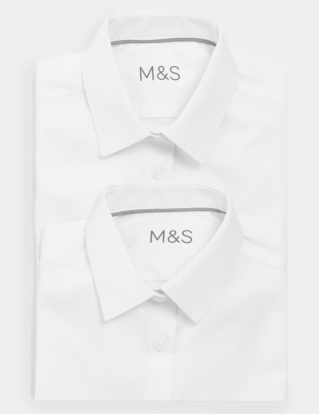 2pk Girls' Skinny Fit School Shirts (2-18 Yrs) 7 of 7