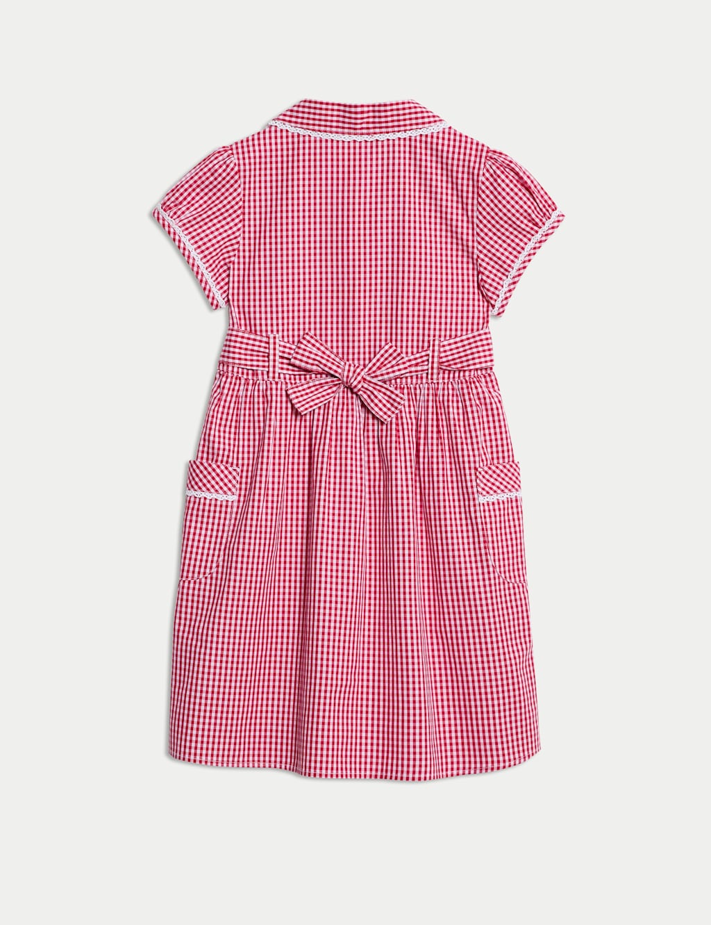 Pure Cotton Gingham School Dress (2-14 Yrs) 3 of 3