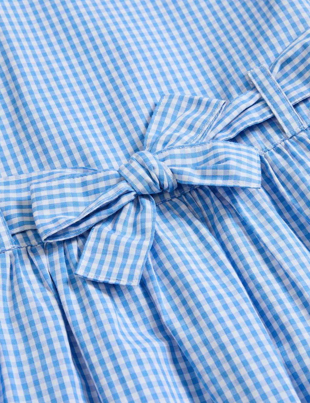 Pure Cotton Gingham School Dress (2-14 Yrs) 2 of 3