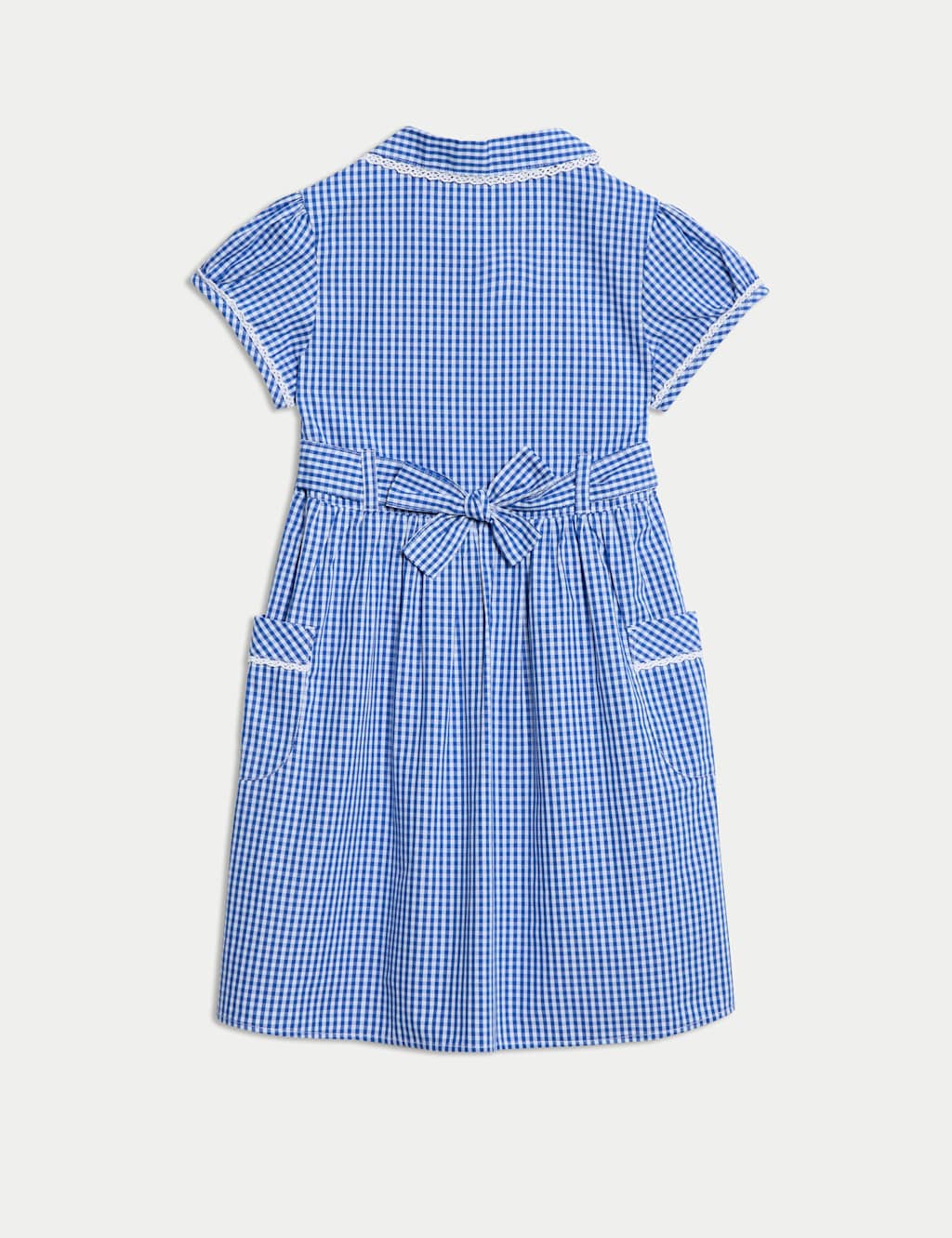 Pure Cotton Gingham School Dress (2-14 Yrs) 3 of 3