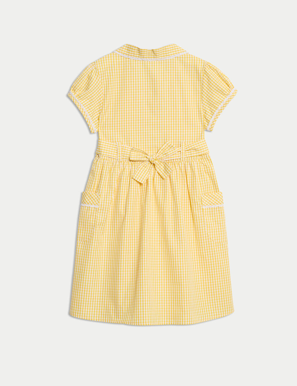 Pure Cotton Gingham School Dress (2-14 Yrs) 3 of 3
