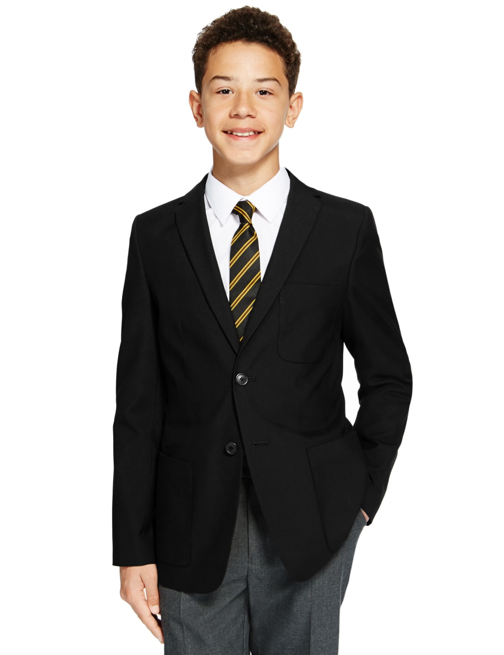 Senior Boys' Slim Fit Blazer 1 of 9