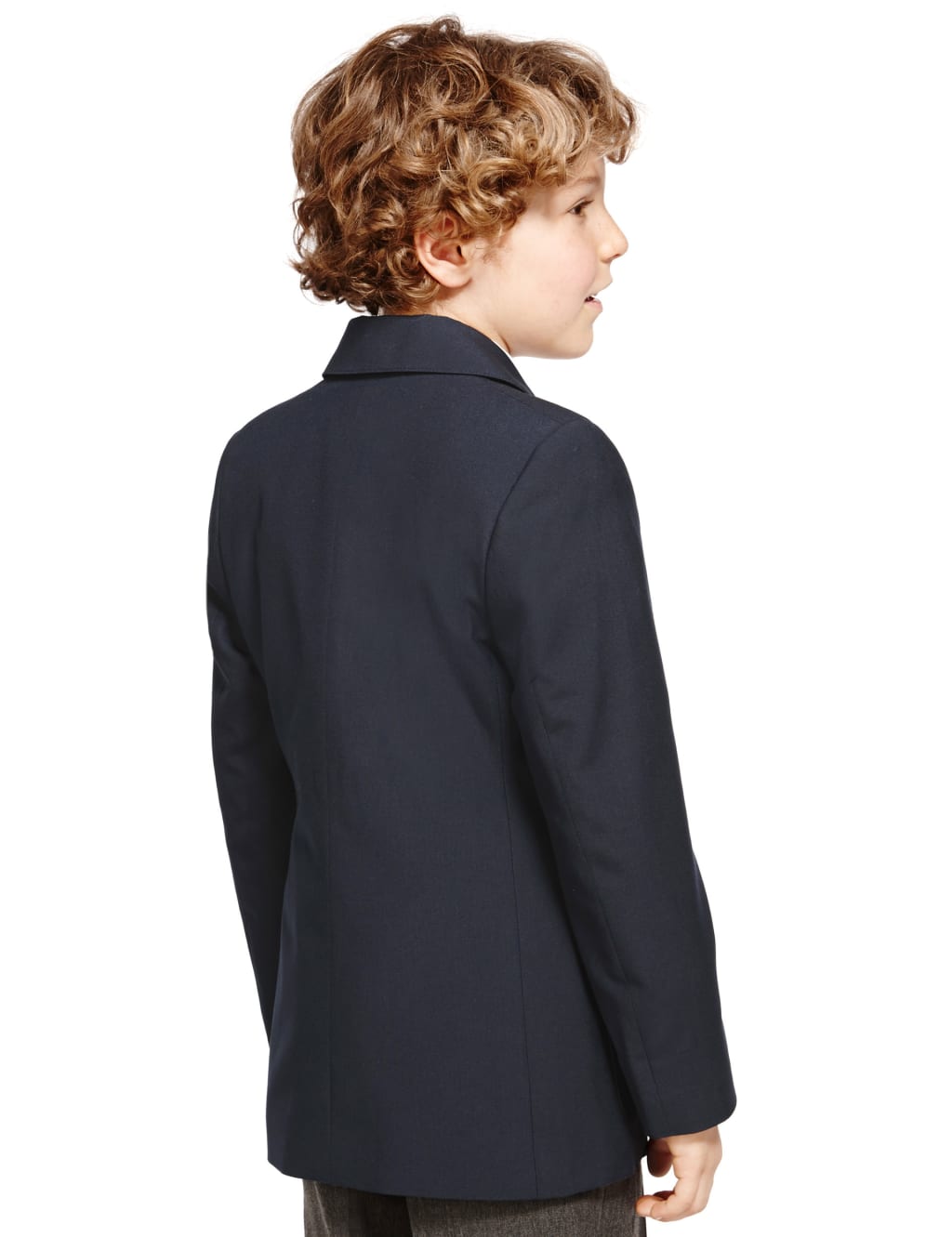 Junior Boys Adjustable Cuff School Blazer 4 12 Yrs M S