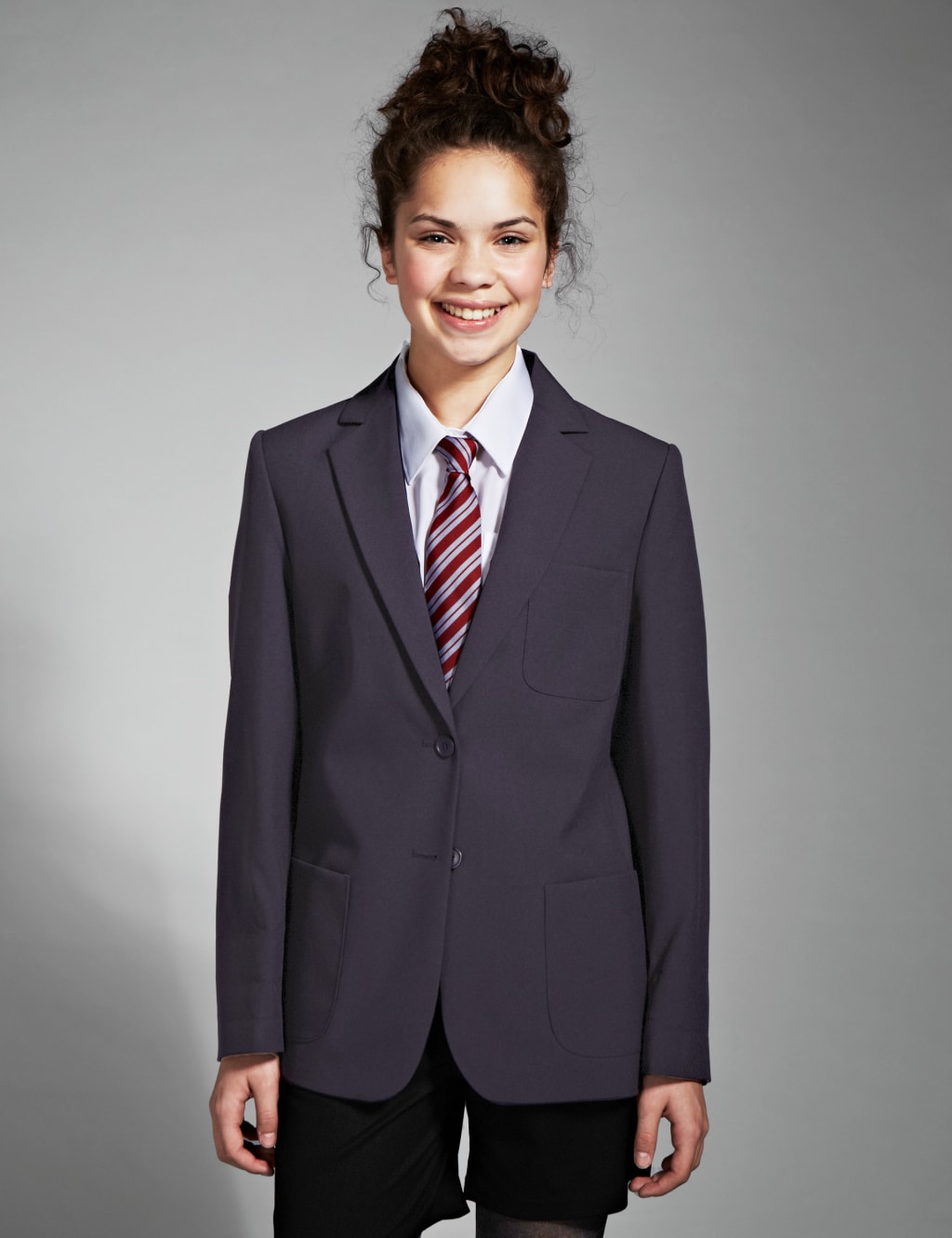 Senior Girls Classic Tailored Fit Blazer with Stormwear Older Girls M S