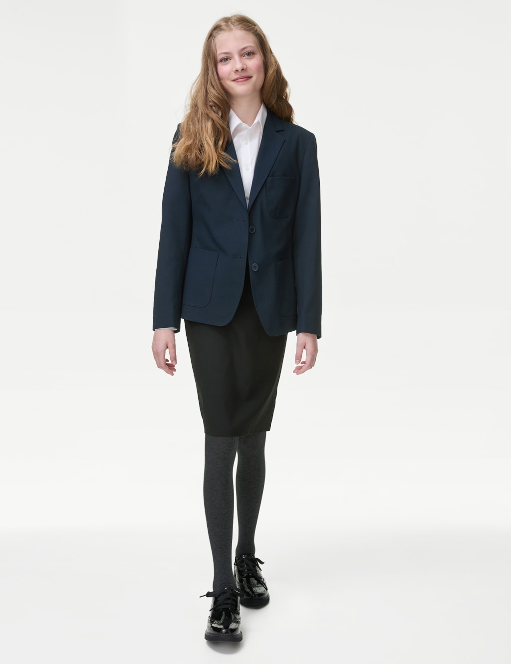 Senior Girls Regular Fit School Blazer (9-18 Yrs) 3 of 6