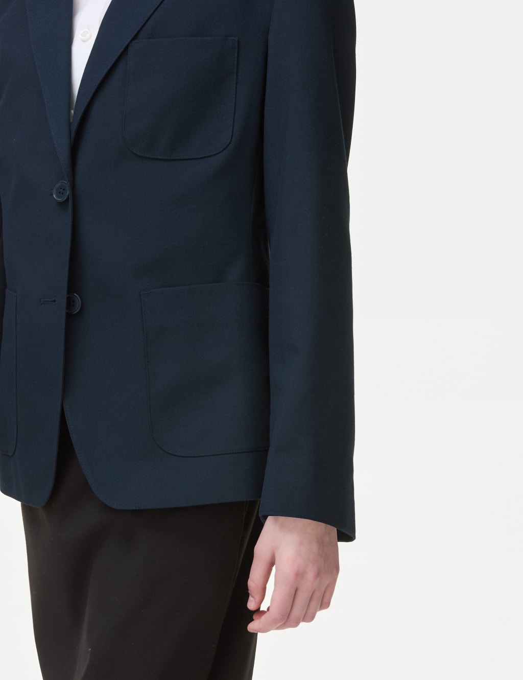 Senior Girls Regular Fit School Blazer (9-18 Yrs) 4 of 6
