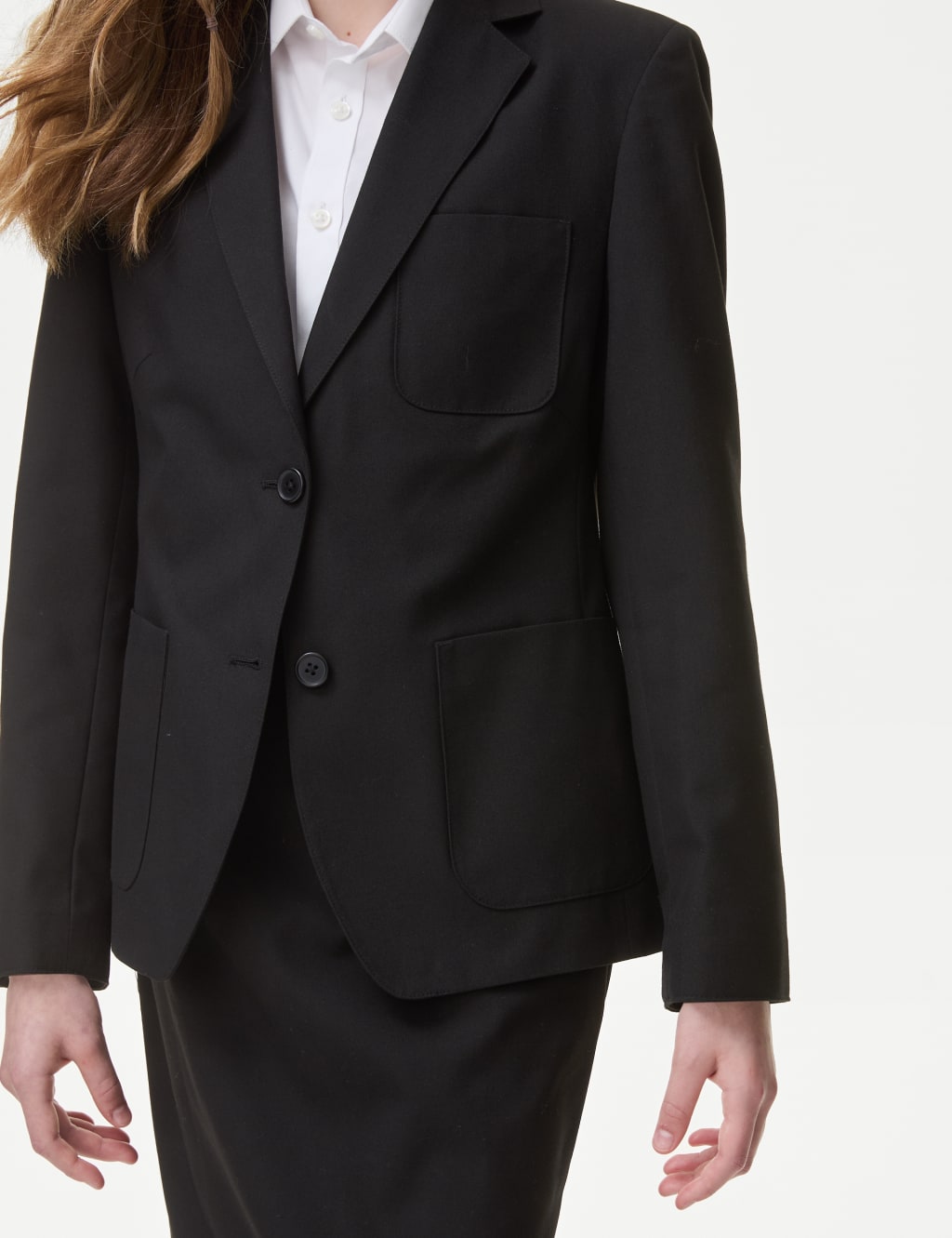 Senior Girls Regular Fit School Blazer (9-18 Yrs) 4 of 6