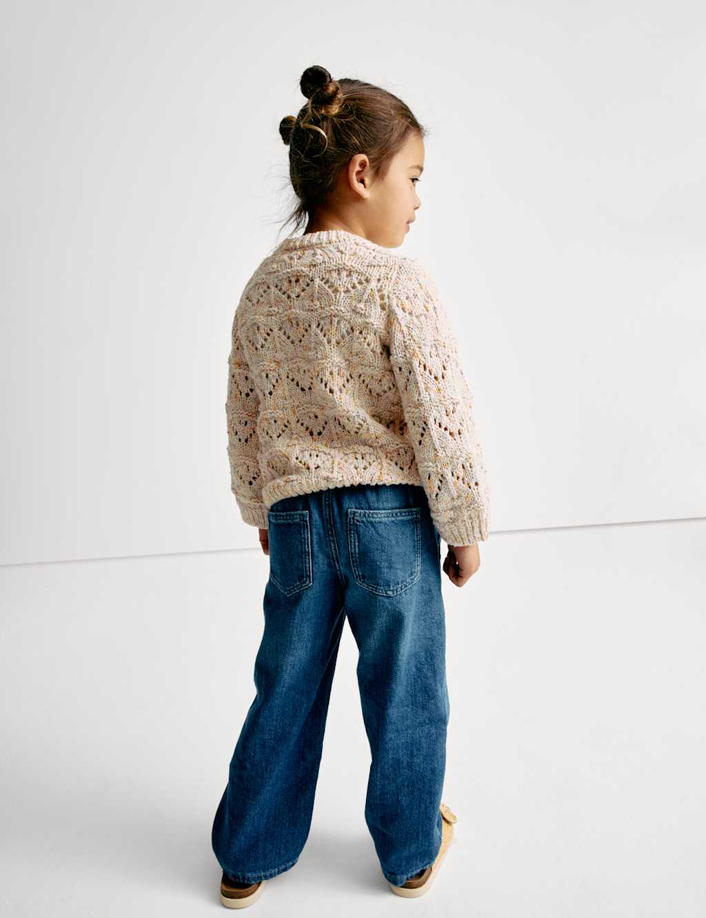 Cotton Rich Textured Knitted Cardigan (2-8 Yrs) 5 of 6