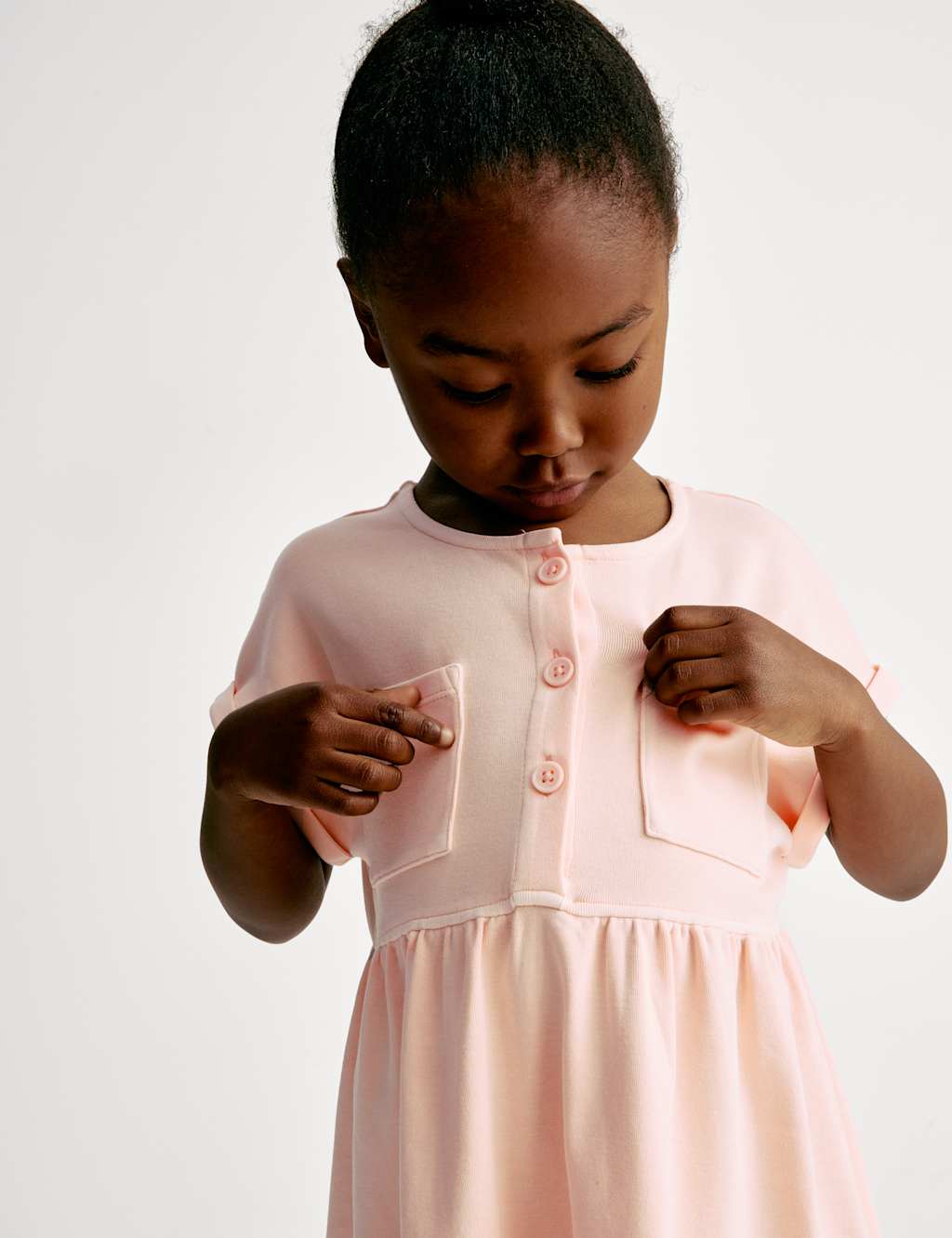 Cotton Rich Jersey Dress (2-8 Yrs) 4 of 8