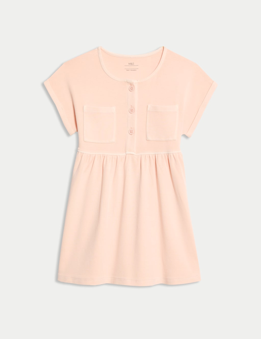 Cotton Rich Jersey Dress (2-8 Yrs) 2 of 8