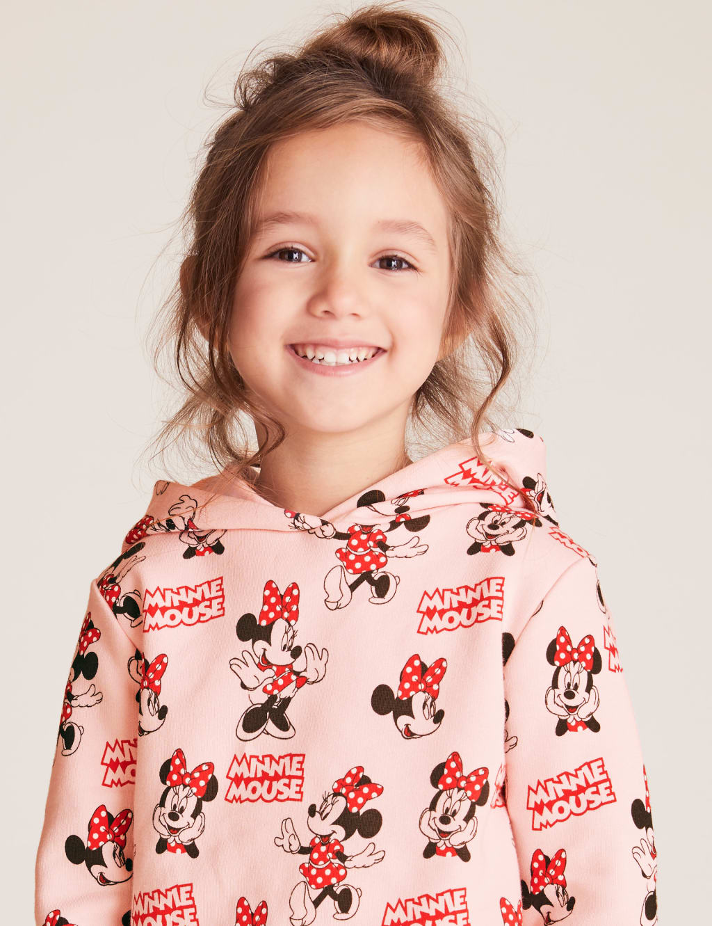 Disney Minnie Mouse™ Print Hoodie (2-7 Yrs) 3 of 5