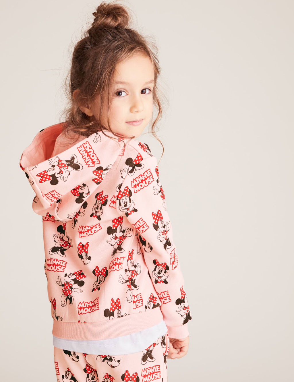 Disney Minnie Mouse™ Print Hoodie (2-7 Yrs) 4 of 5