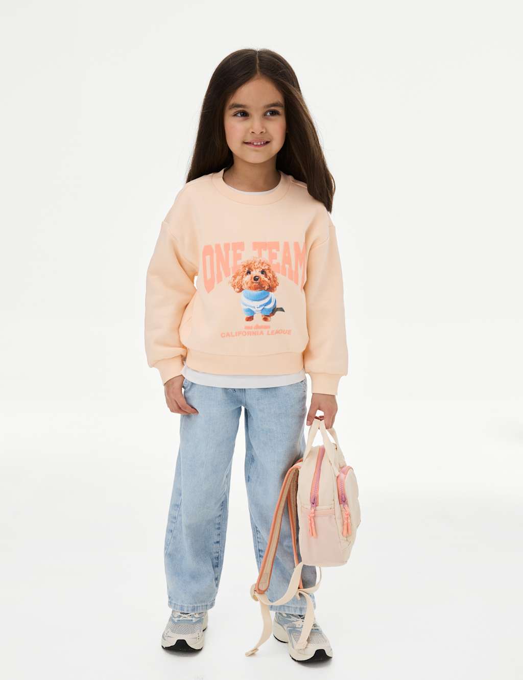 Cotton Rich Dog Graphic Sweatshirt (2-8 Yrs) 3 of 5