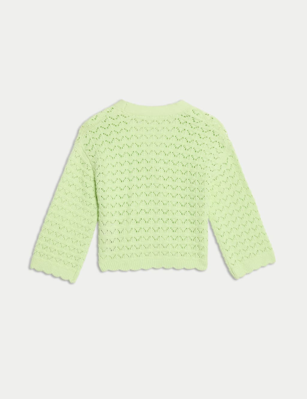 Pure Cotton Knitted Cardigan (2-8 Yrs) 5 of 5