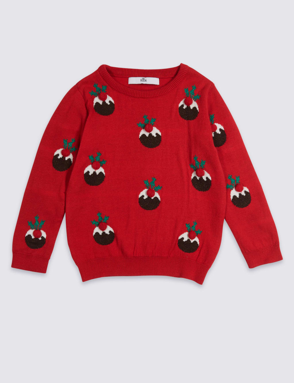 Sequin christmas pudding jumper best sale