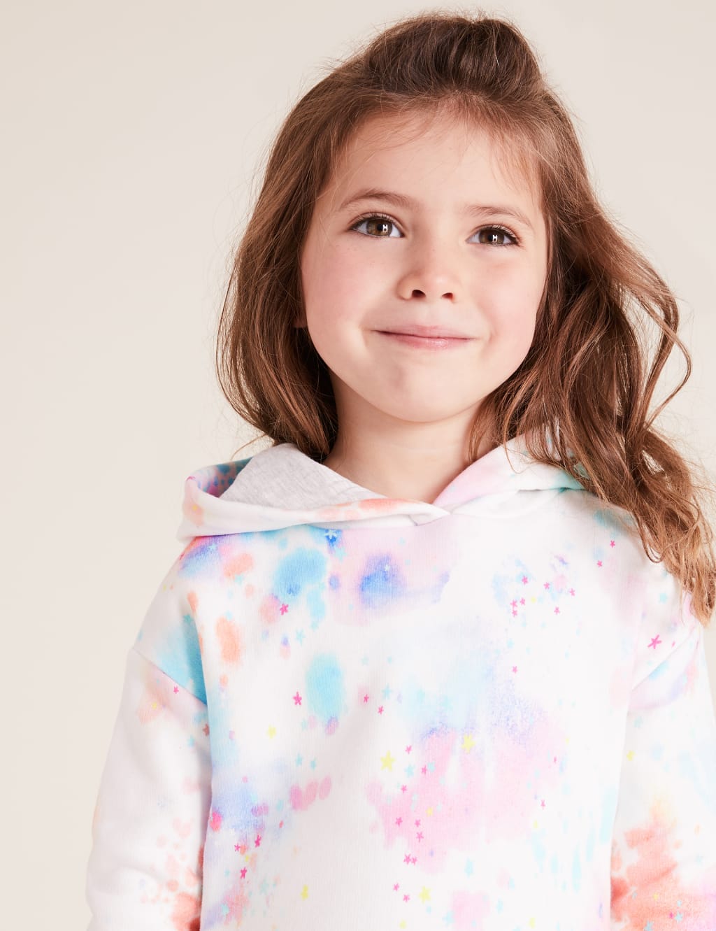 Cotton Tie Dye Print Hoodie (2-7 Yrs) 3 of 4