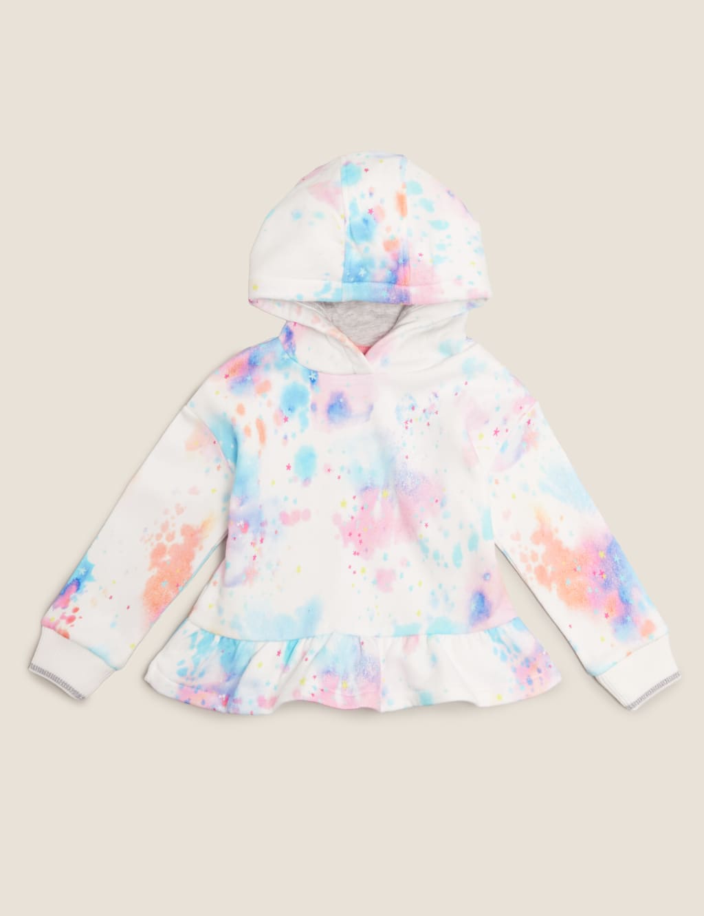 Cotton Tie Dye Print Hoodie (2-7 Yrs) 2 of 4