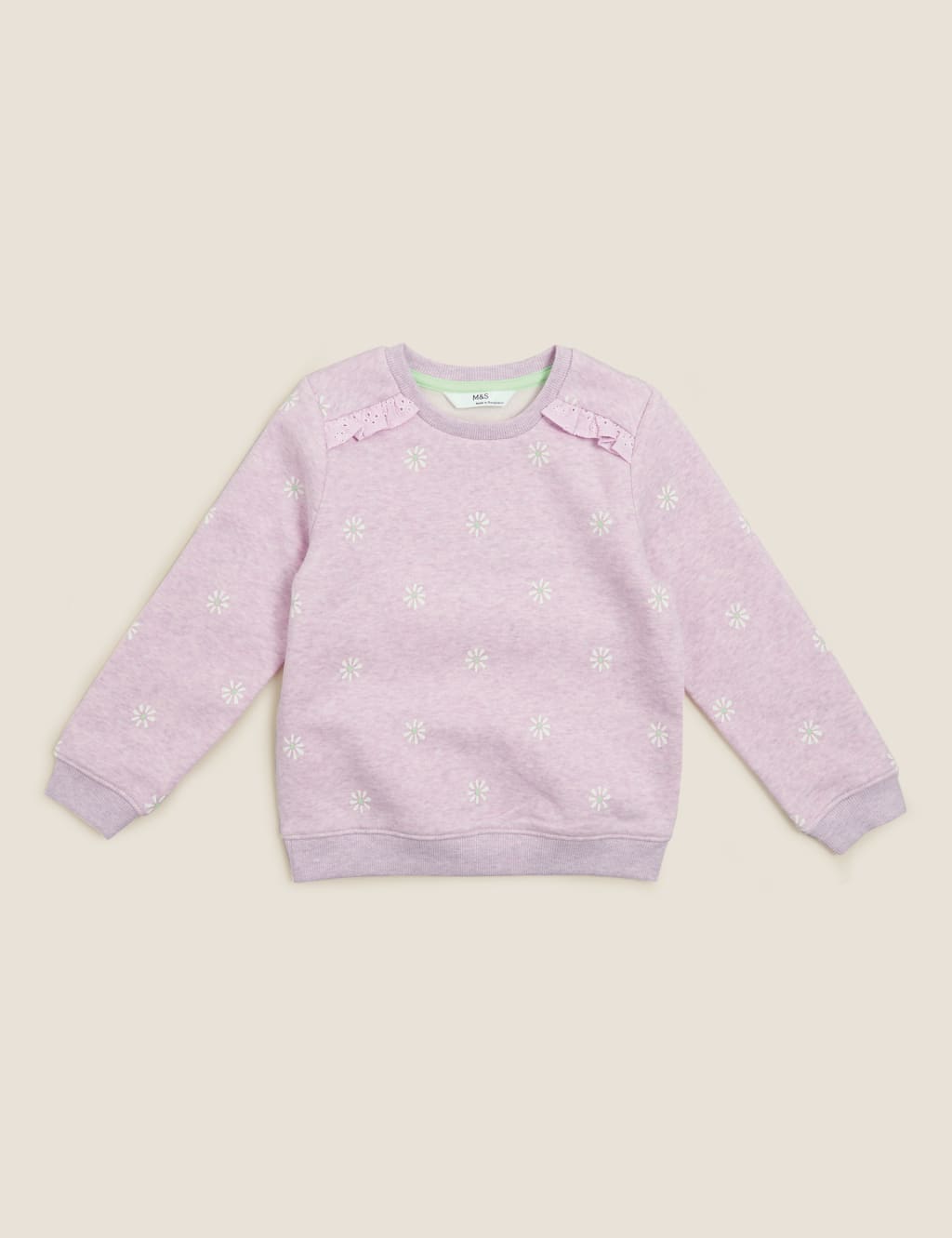 Cotton Floral Sweatshirt (2-7 Yrs) 2 of 4