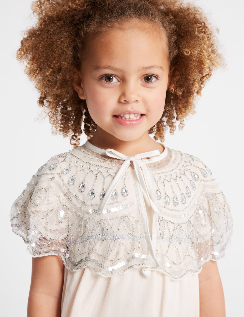 Sequin Shrug (3-16 Years) 1 of 4