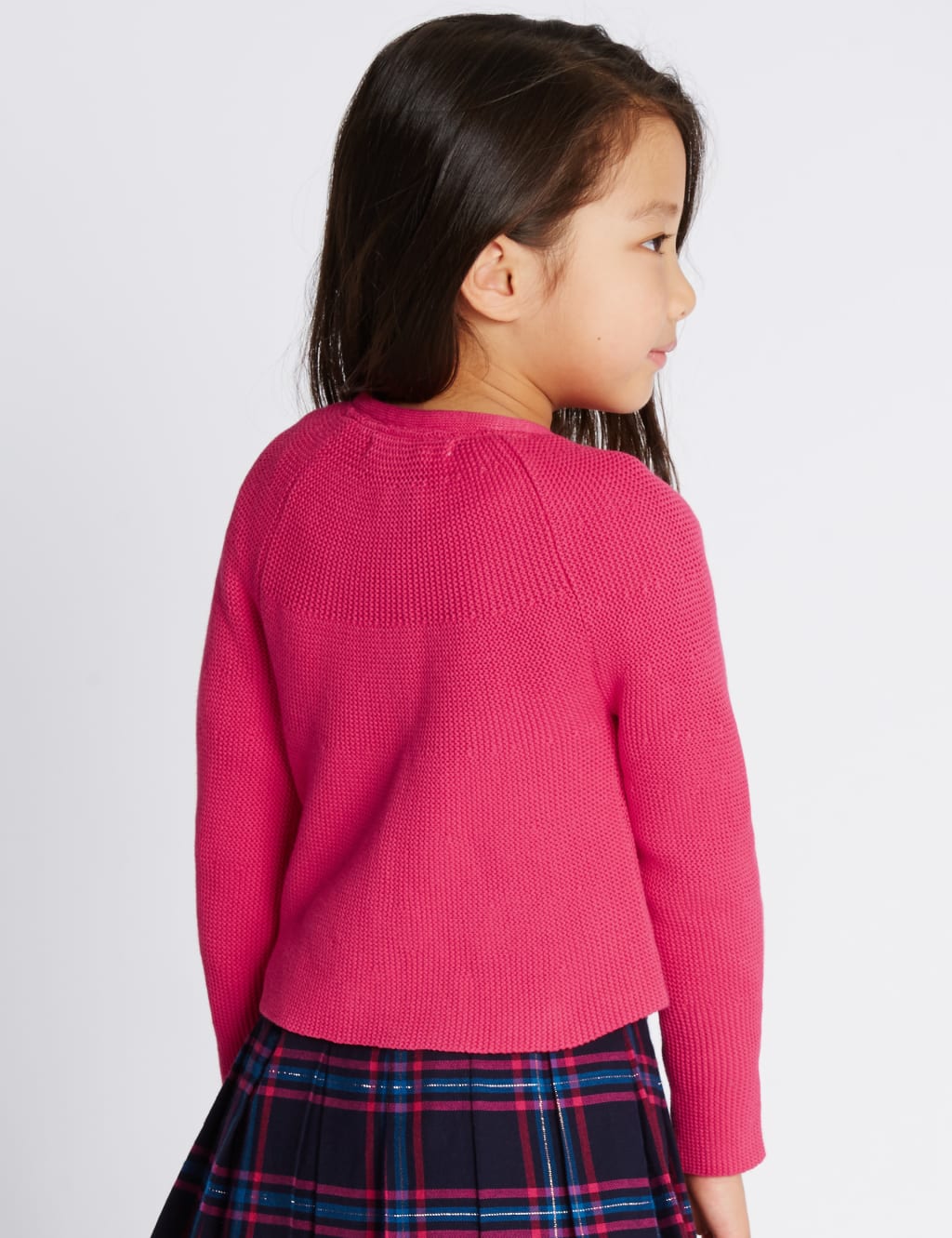 Pure Cotton Rainbow Applique Cardigan (1-7 Years) 3 of 5