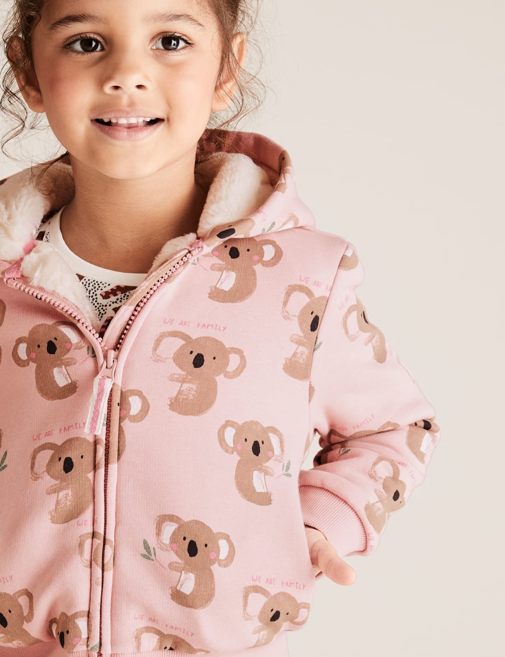 Cotton Koala Print Hoodie (2-7 Yrs) 3 of 5