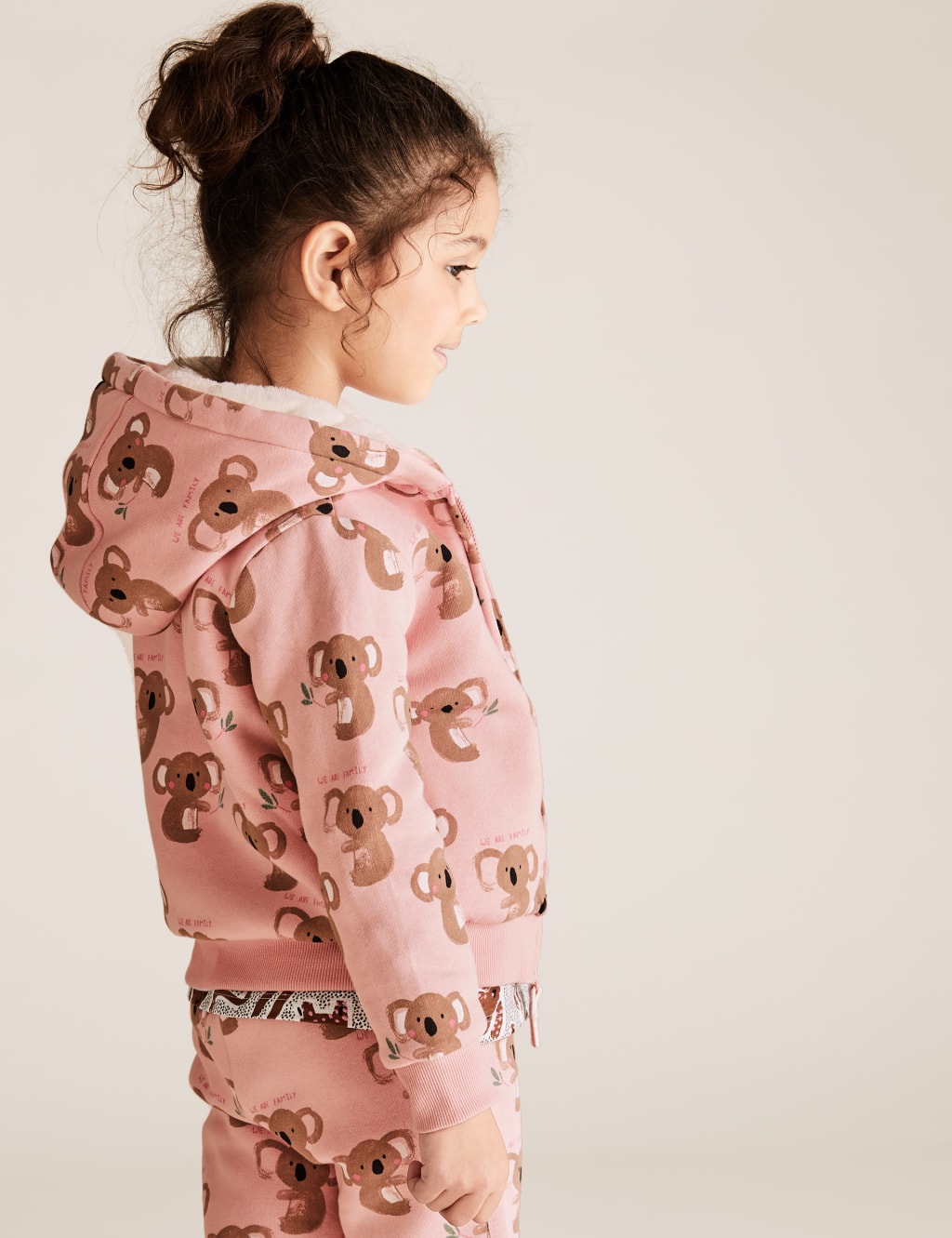 Cotton Koala Print Hoodie (2-7 Yrs) 5 of 5