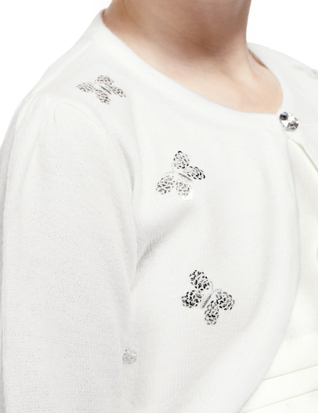 Sequin Embellished Butterfly Bolero Cardigan 1 7 Years Autograph M S