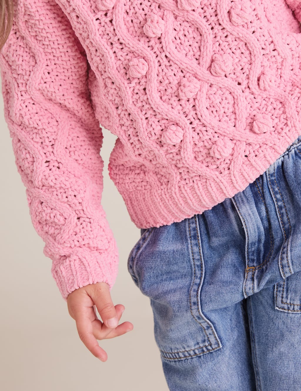 Chenille Bobble Jumper (2-7 Yrs) 3 of 4