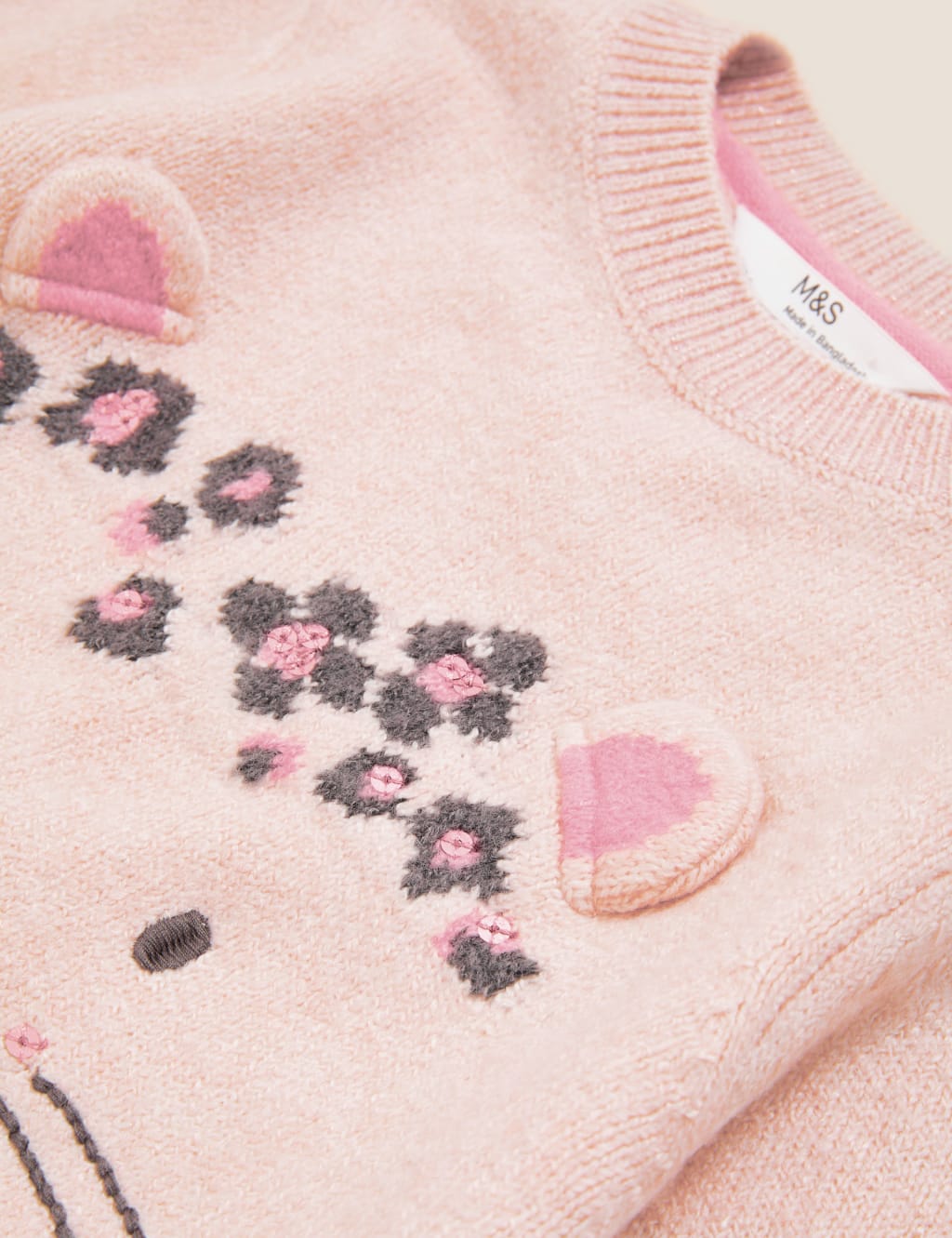 Leopard Sequin Jumper (2-7 Yrs) 5 of 5