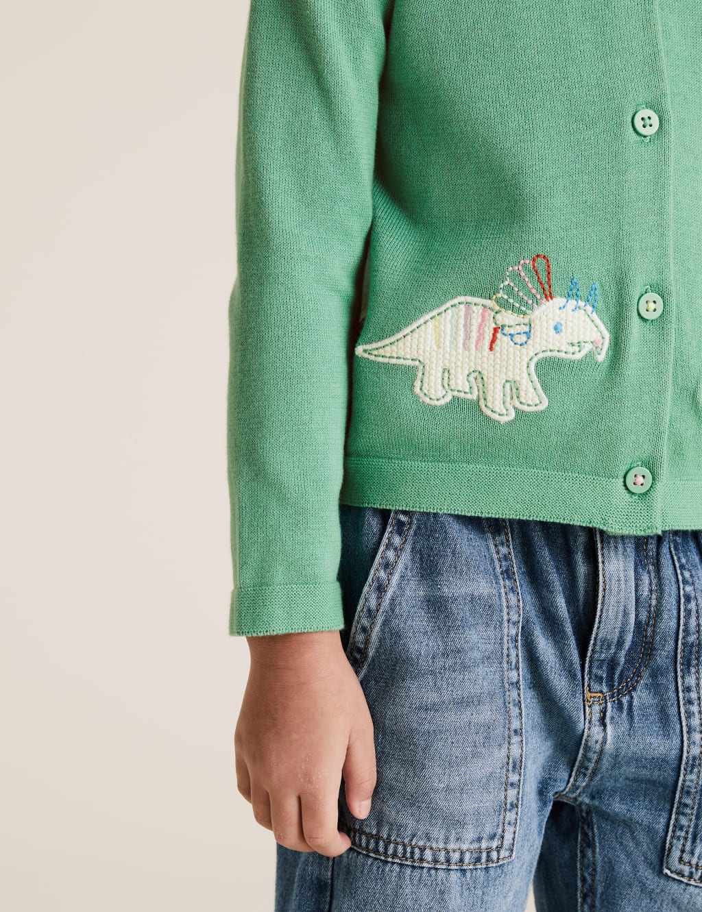 Dinosaur cardigan on sale